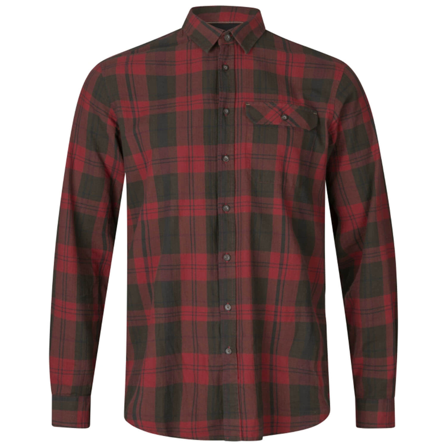 Seeland Shirt Highseat (Red Forest Check)