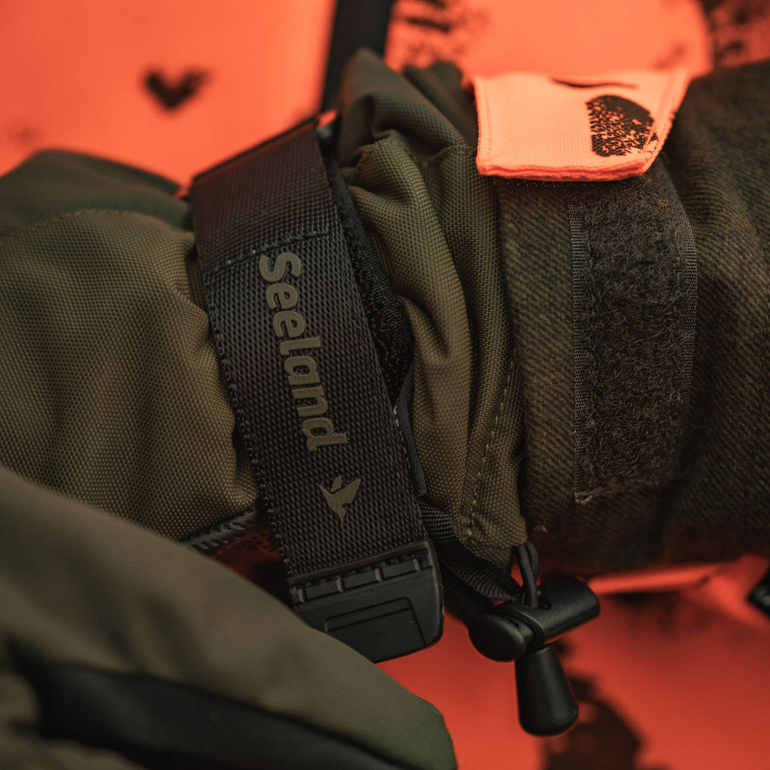  Seeland Gloves Trigger Fold-Back (Pine Green)