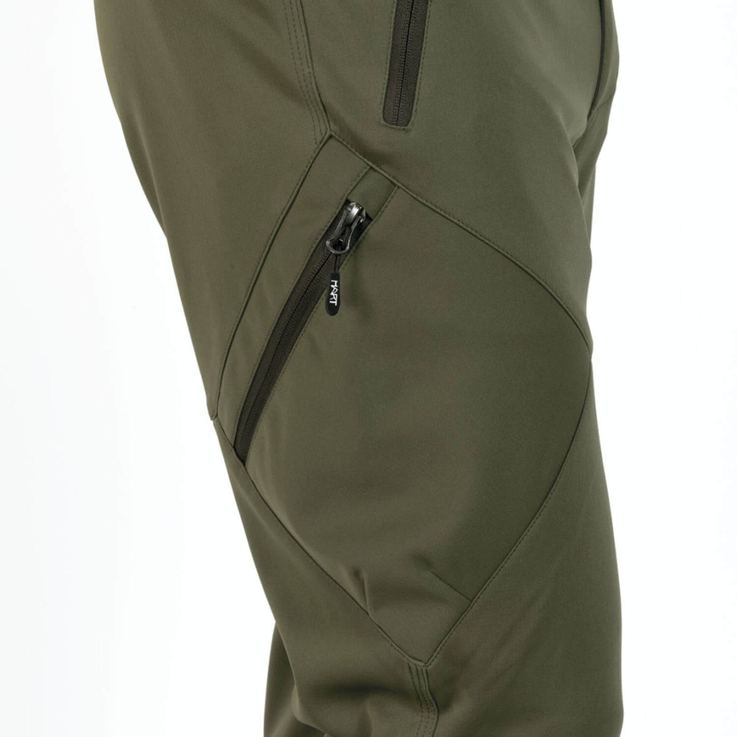Hart trousers Stilk (Oliva Oscuro)