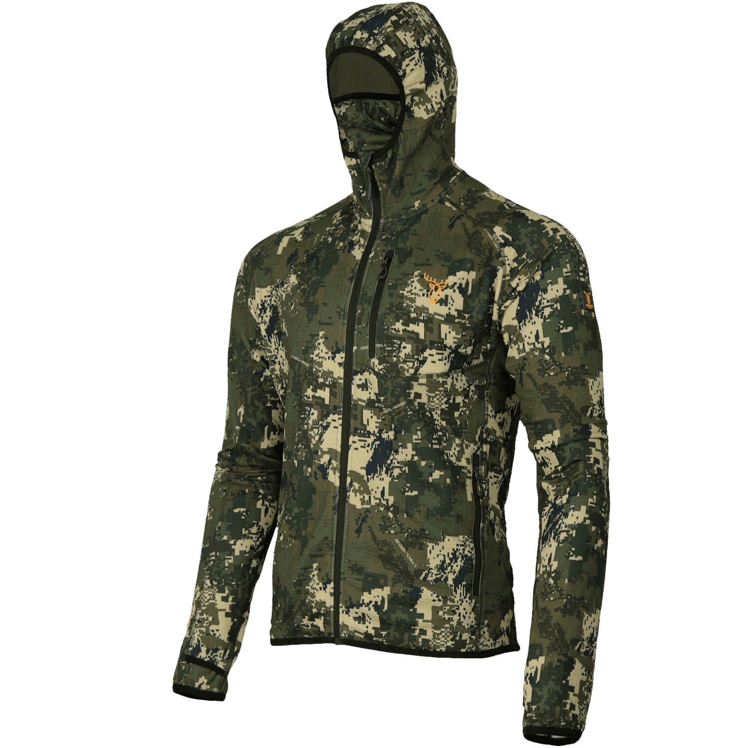 Pirscher Gear Tech-Fleece Hoodie (Optimax) - Camouflage Clothing