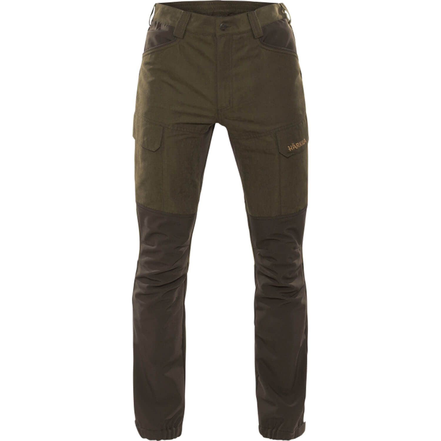 Härkila Trousers Scandinavian (Willow green/Deep brown) - Stalking