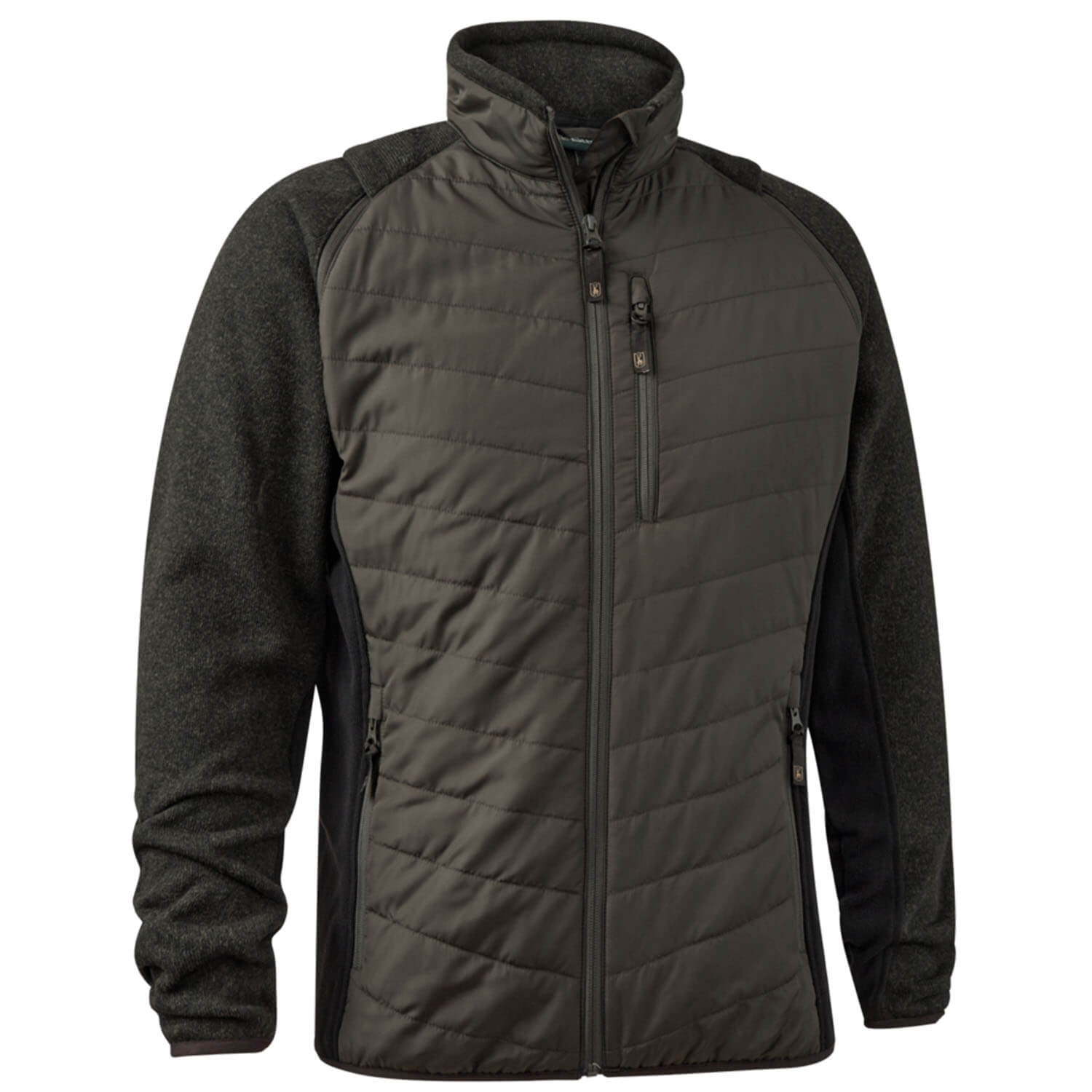  Deerhunter Moor zip-off quilted jacket (Timber)