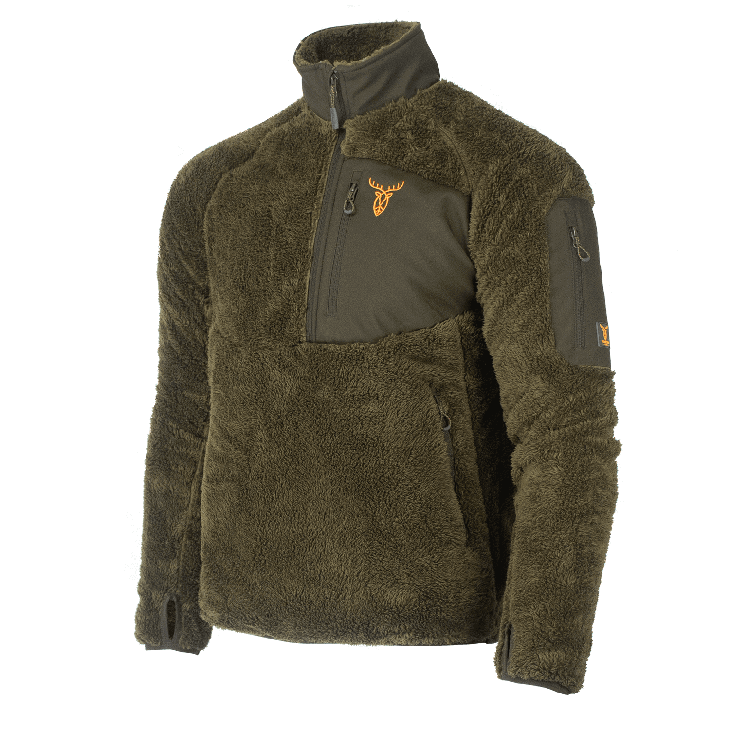 Pirscher Gear Polar Fibrepelt Pullover - Winter Hunting Clothing
