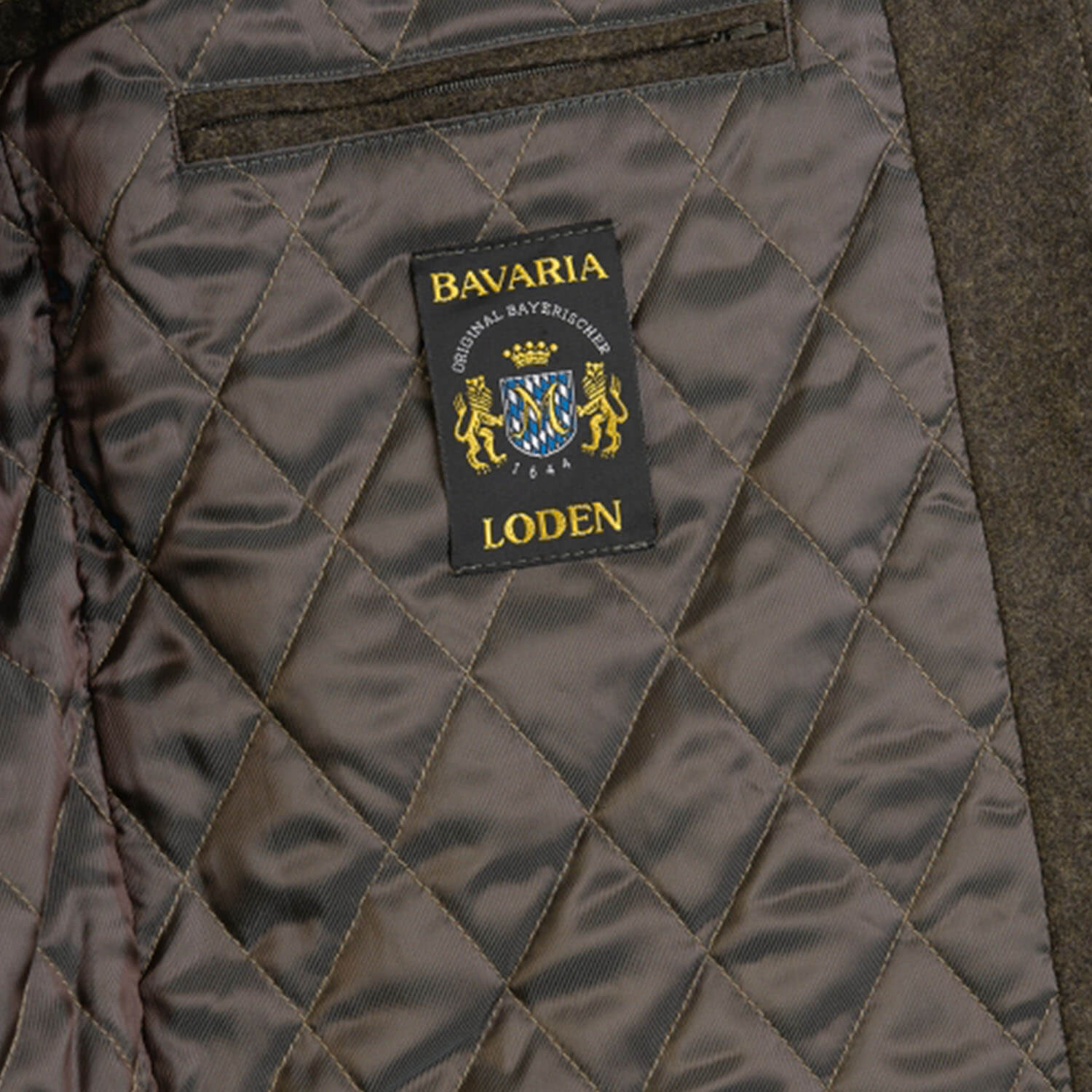 Rascher Ludwig quilted waistcoat (green)