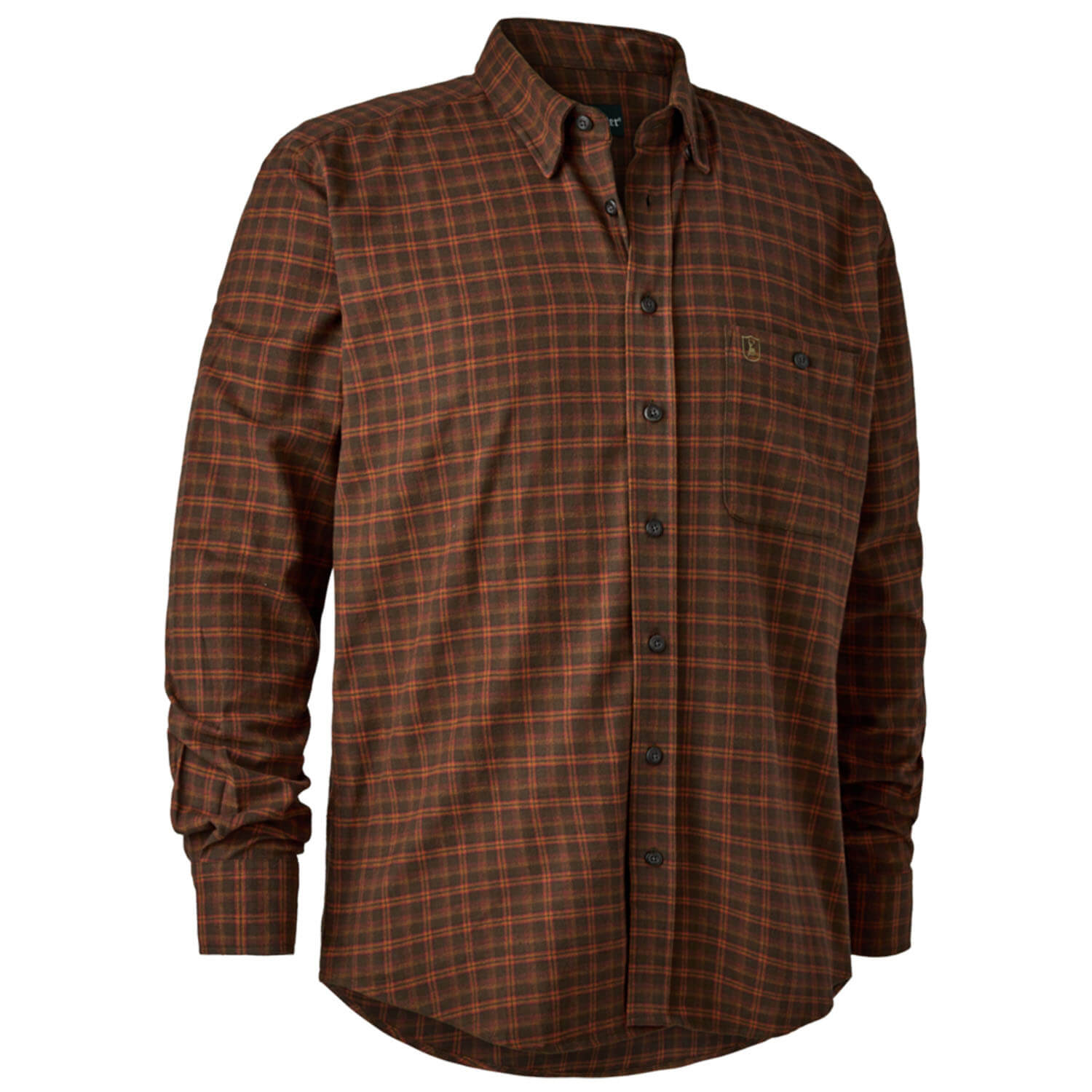 Deerhunter Hunting Shirt Victor (Brown Check) - Hunting Shirts