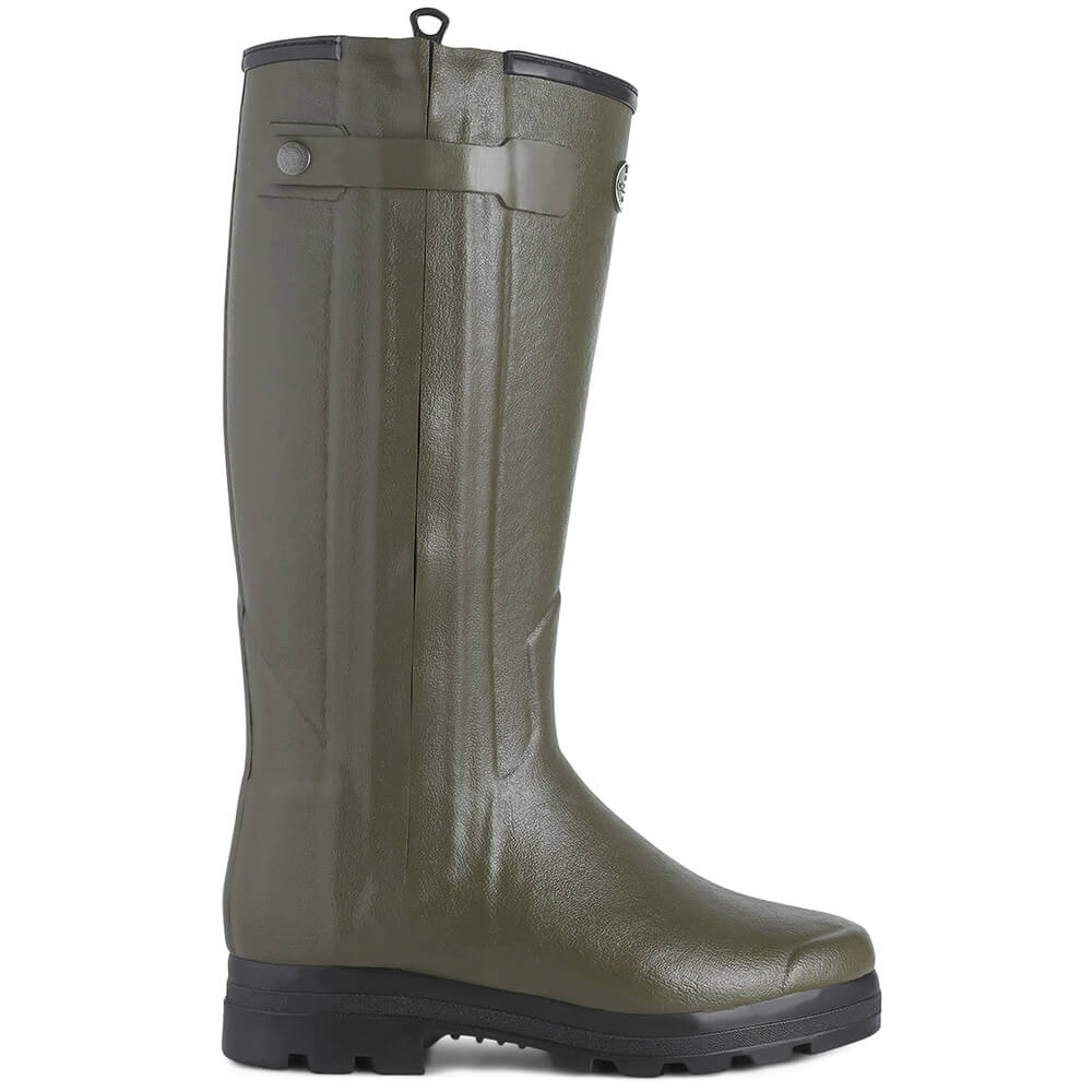 Le Chameau Rubber Bootsl Chasseur Fourree