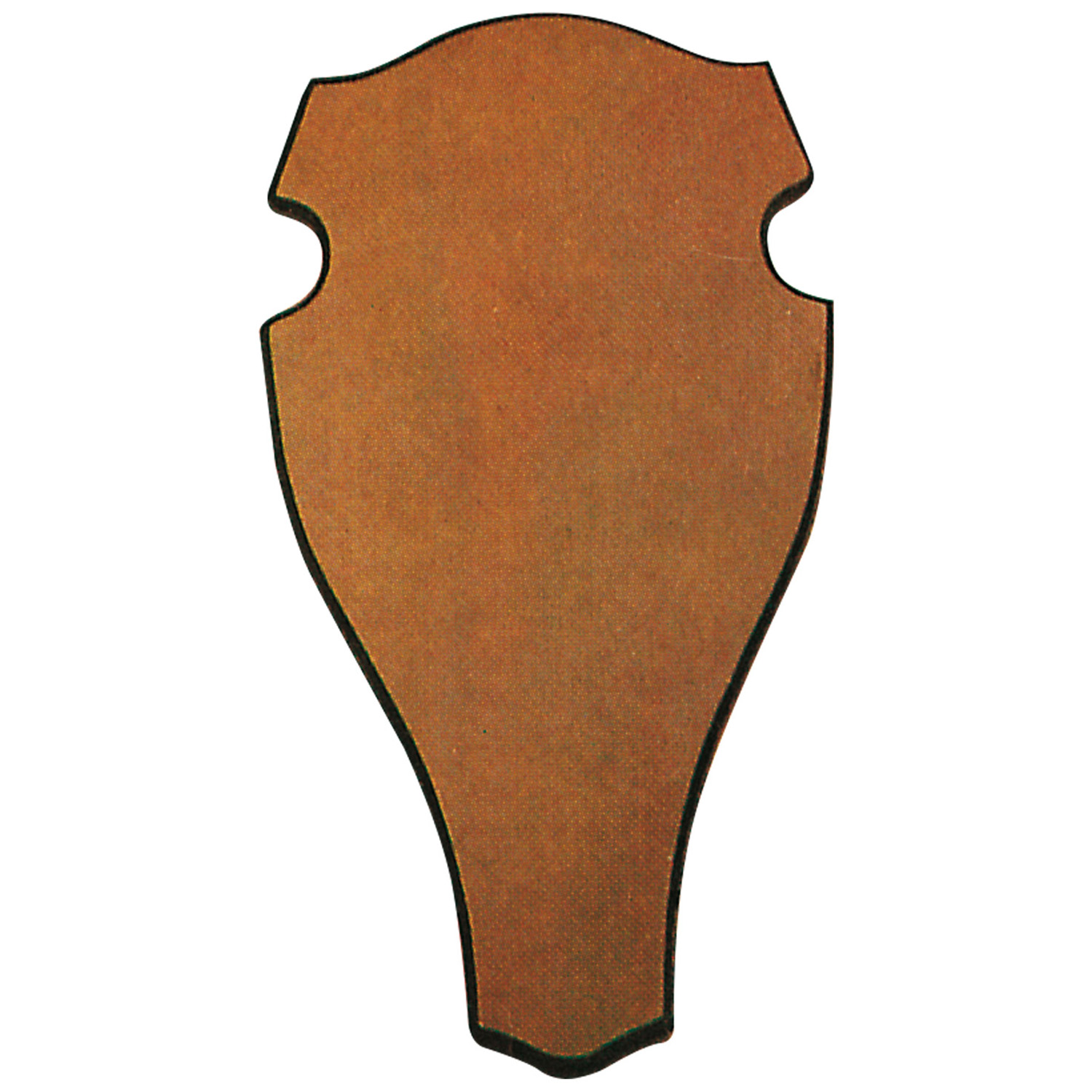 Trophy Plate for stags and fallow deer (dark oak, round)