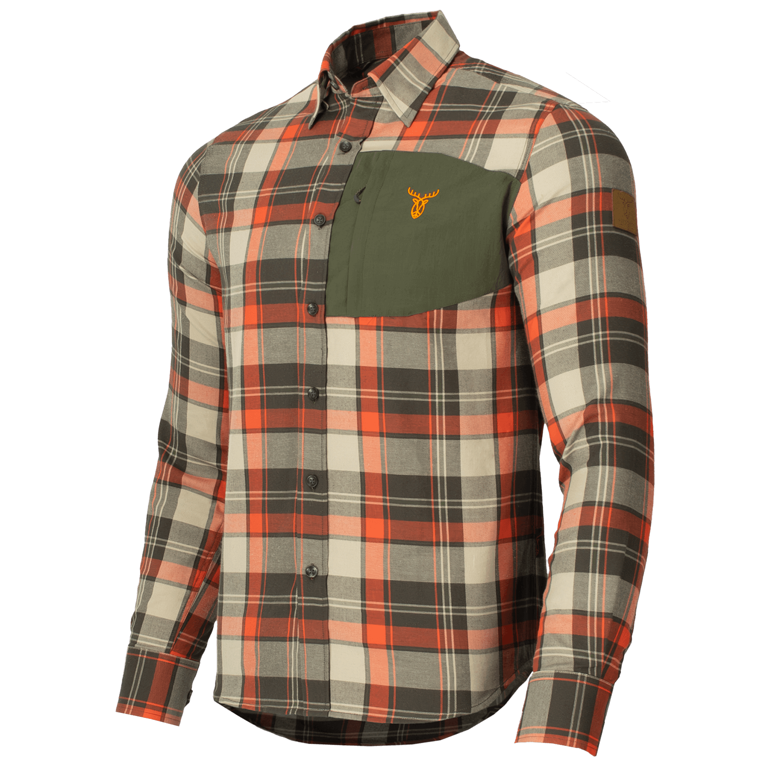 Pirscher Gear Field Shirt (Tangy Orange) - Men's Hunting Clothing