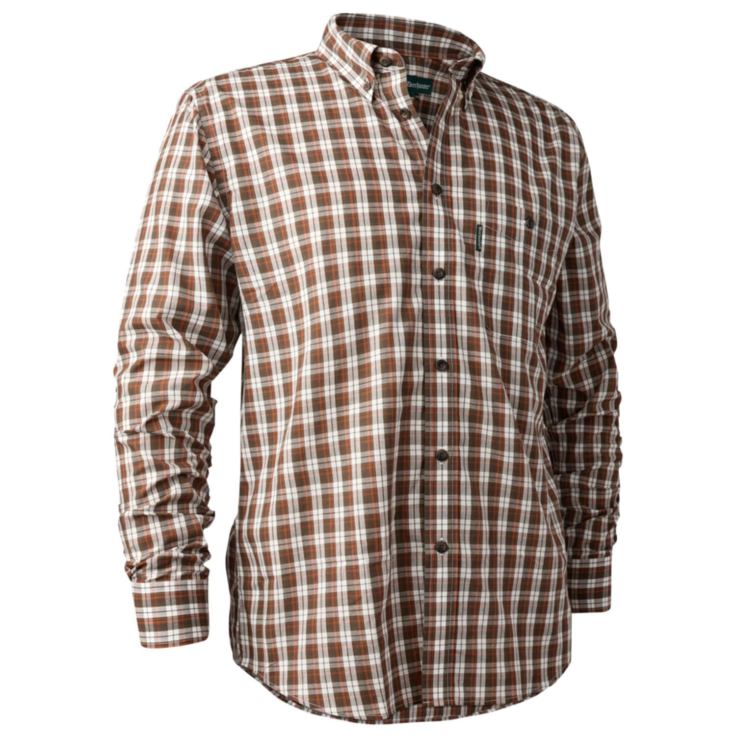Deerhunter Hunting Shirt Jeff (brown check) - Hunting Shirts