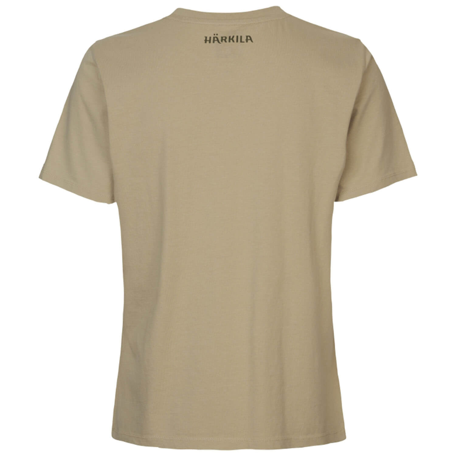 Härkila women T-shirt Stag Badge (Sand)