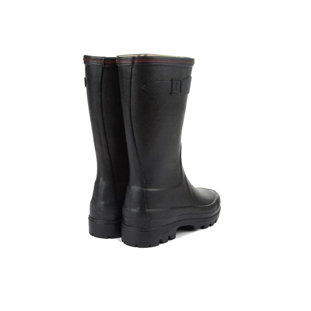 Le Chameau Ladies Rubber Boots Giverny Bottillon (Noir)