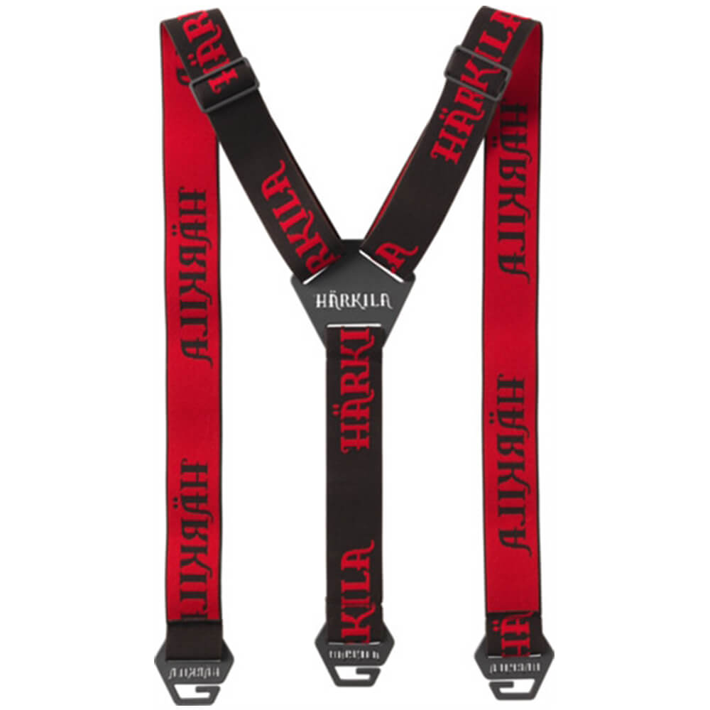 Härkila Suspenders Tech (shadow brown/red) - Belts & Suspenders