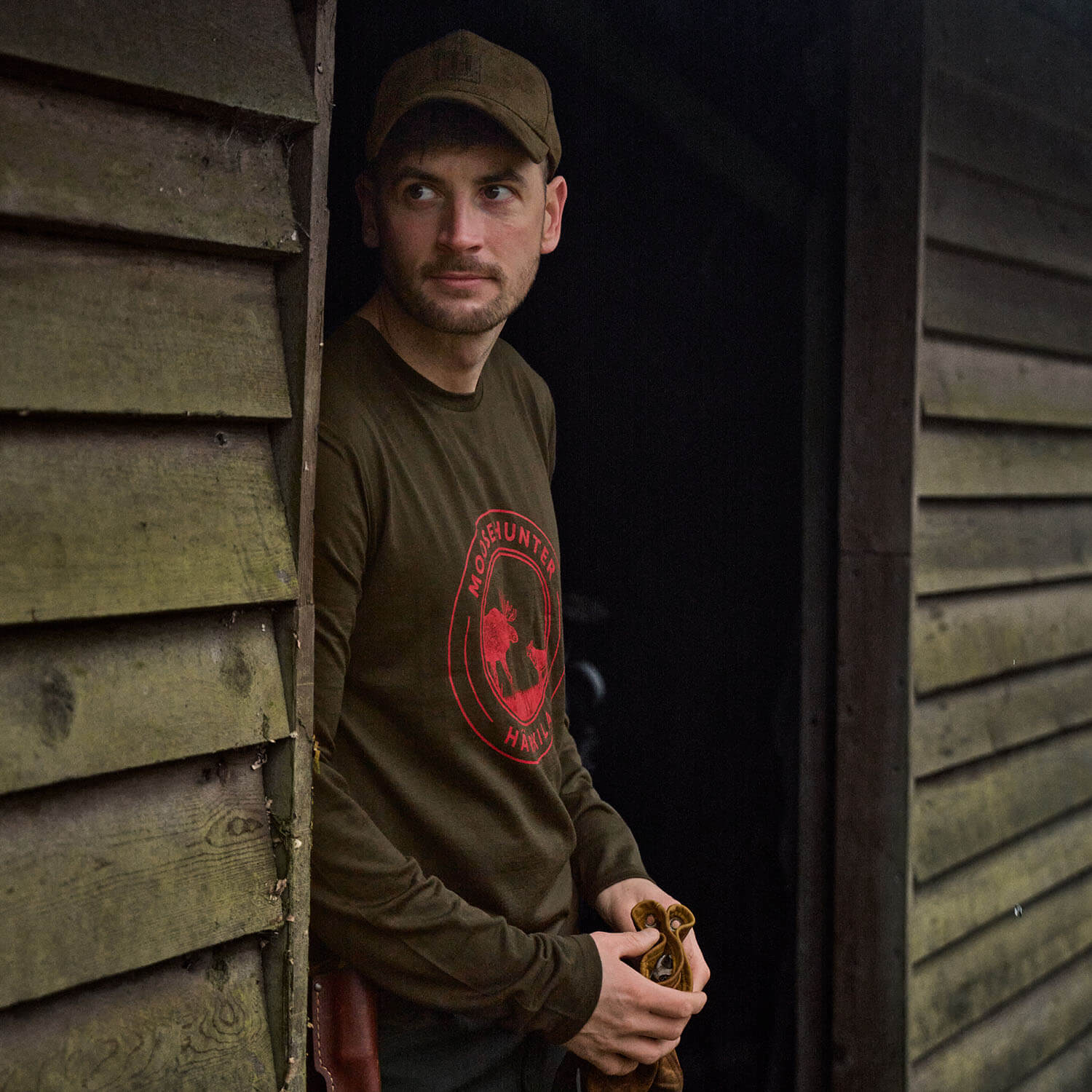  Härkila Game long sleeve shirt (Willow Green Moose)
