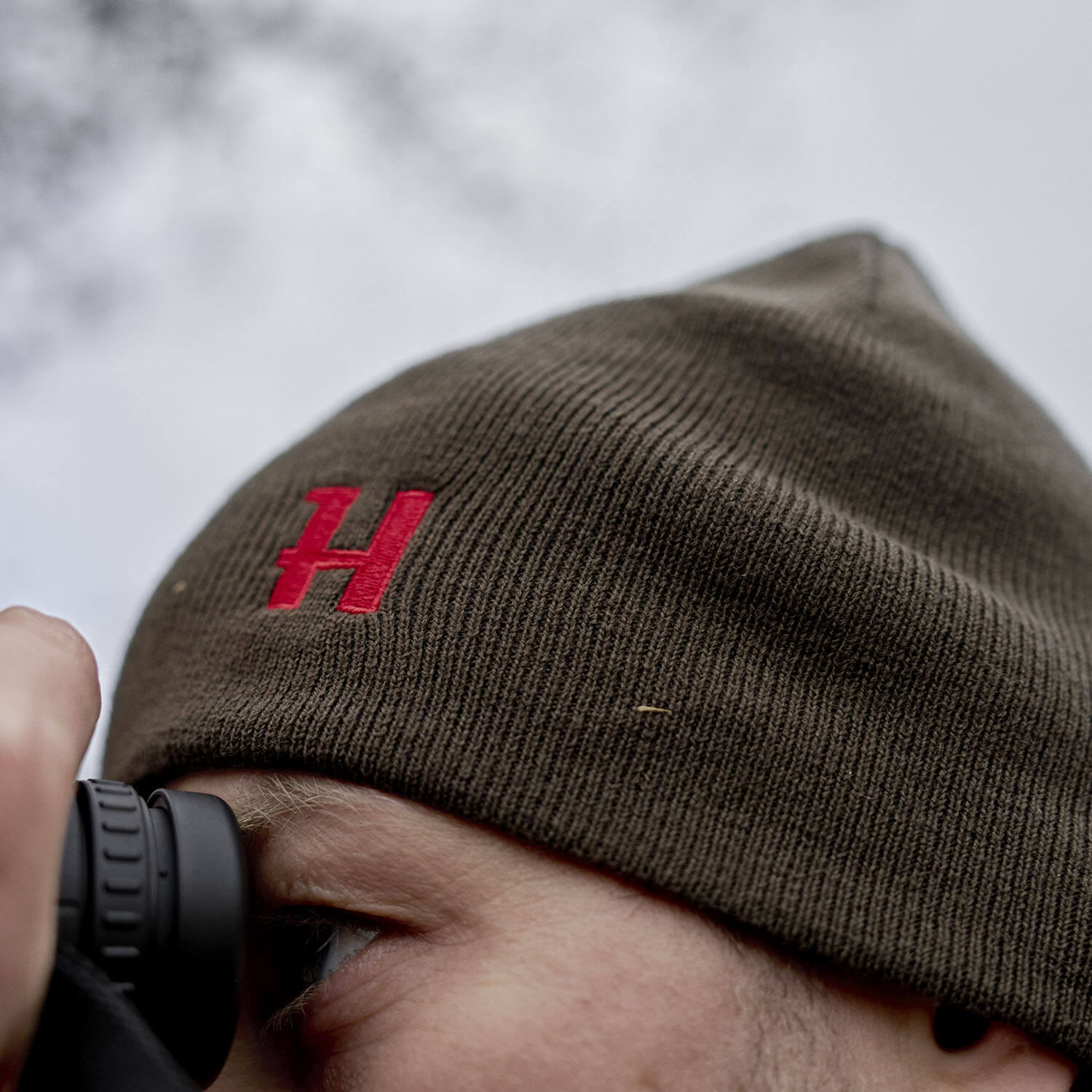 Härkila Reversible Beanie Aspire brown red