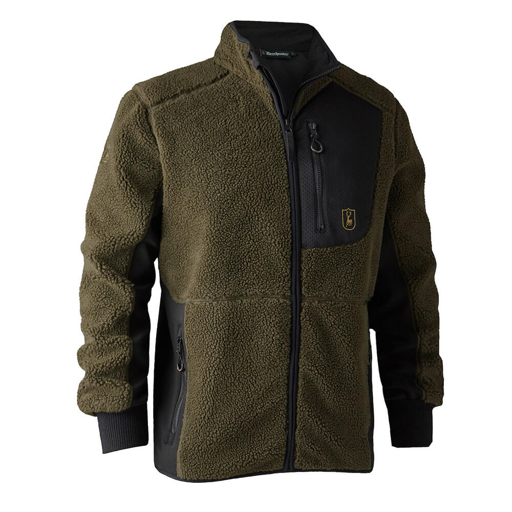 Deerhunter Fibre Pile Jacket Rogaland (green) - Hunting Clothing
