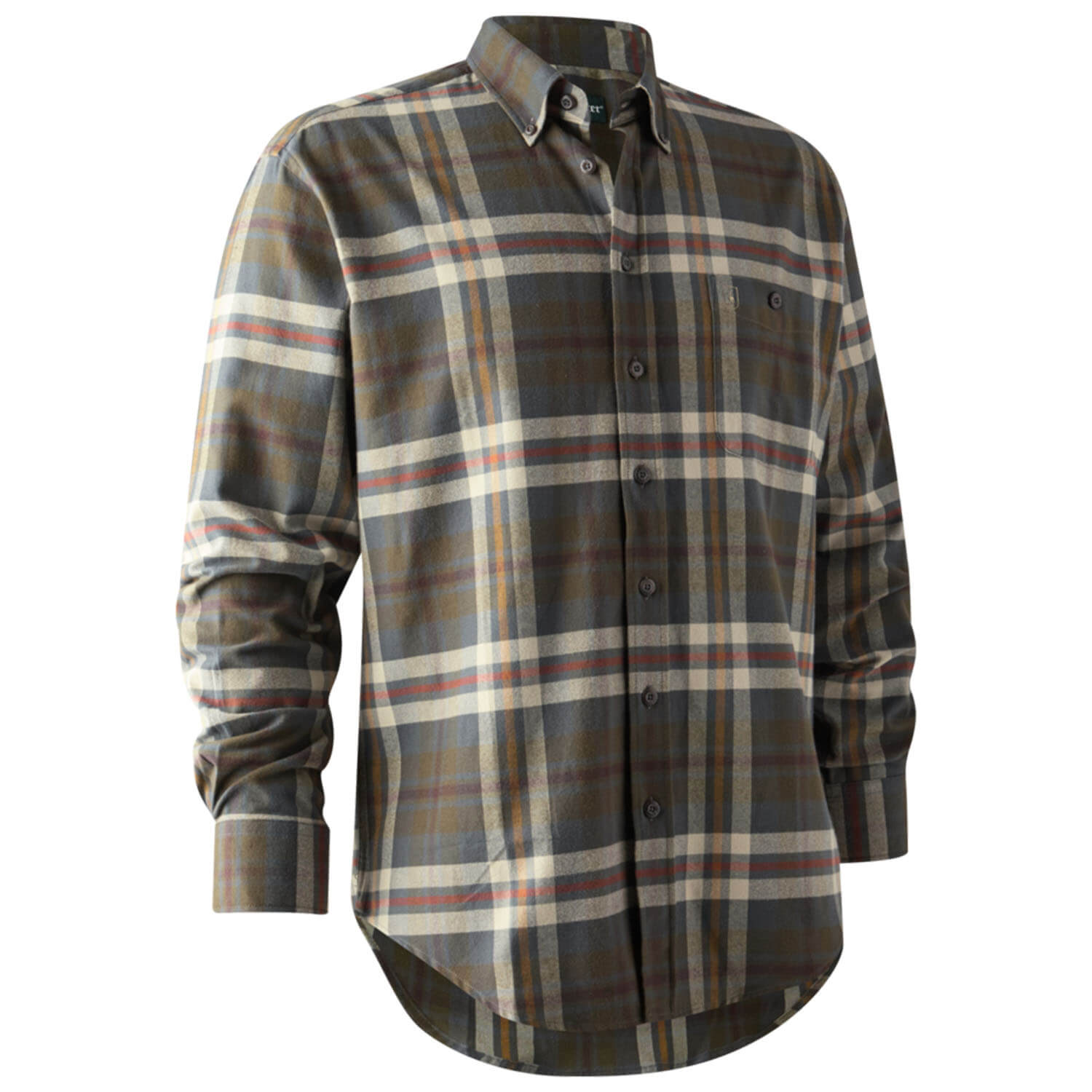 Deerhunter Hunting Shirt Ronald (yellow check) - Hunting Shirts