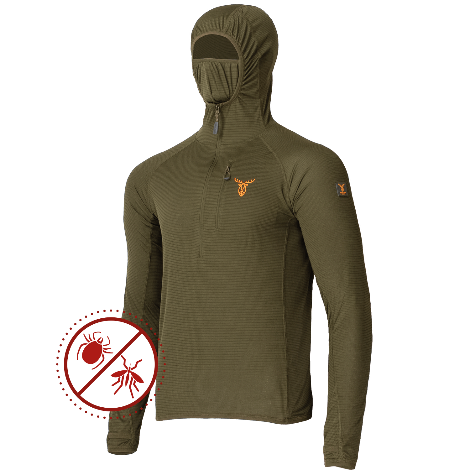 Pirscher Gear Ultralight Tanatex Hoodie Shirt - Insect Protection
