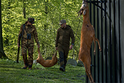 Jagdausruestung für Wildbergung