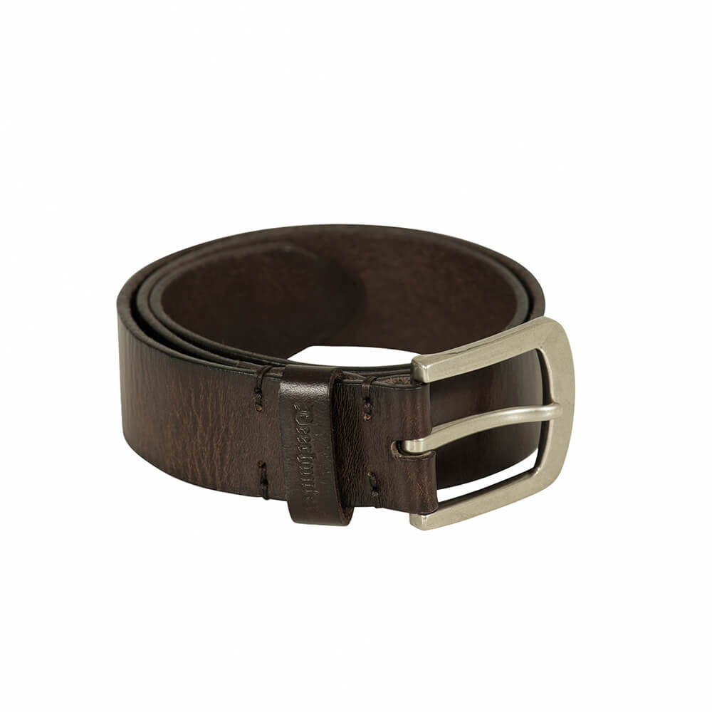Deerhunter leather belt (dark brown)