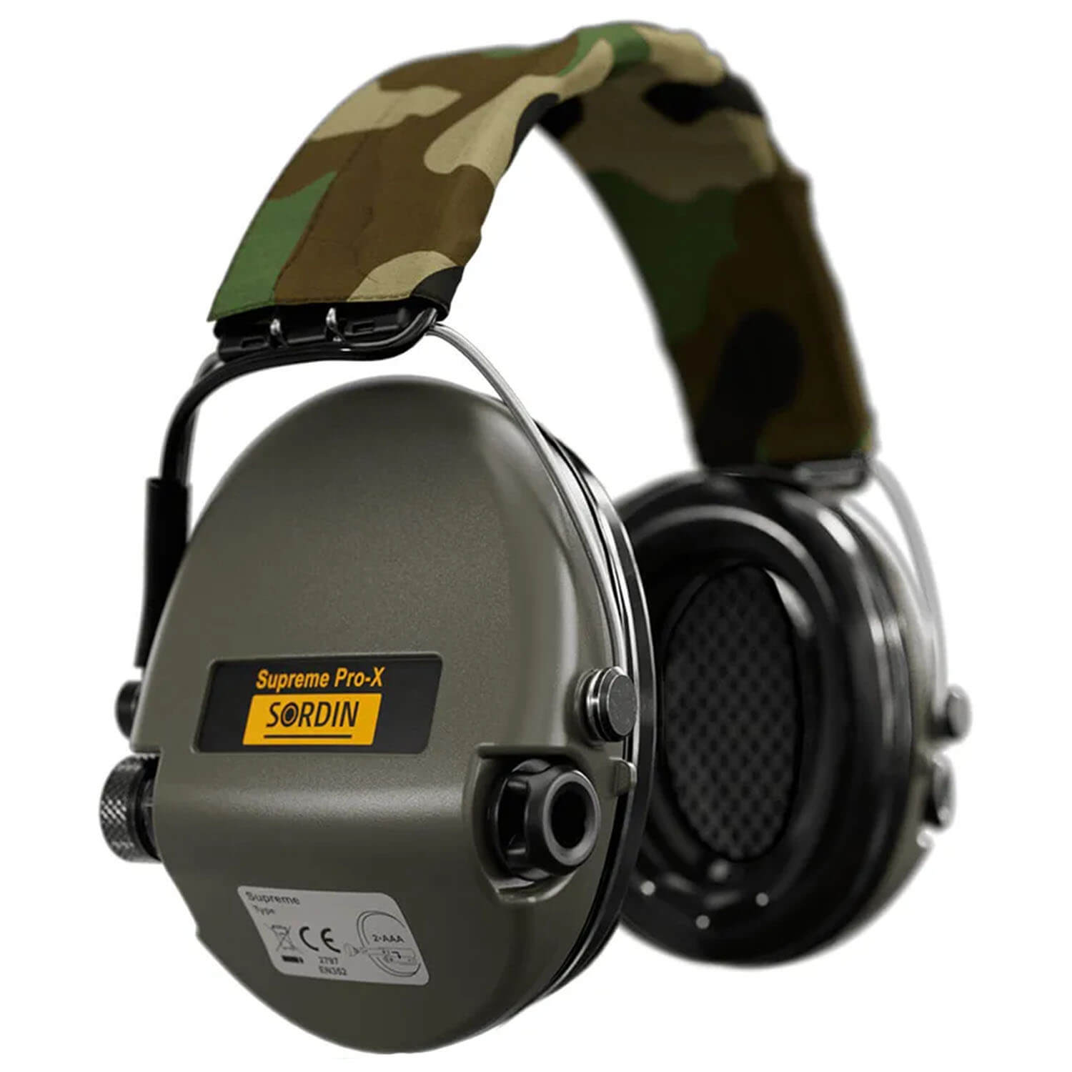 Sordin Ear Protector Supreme Pro X (camo) - Ear Protection