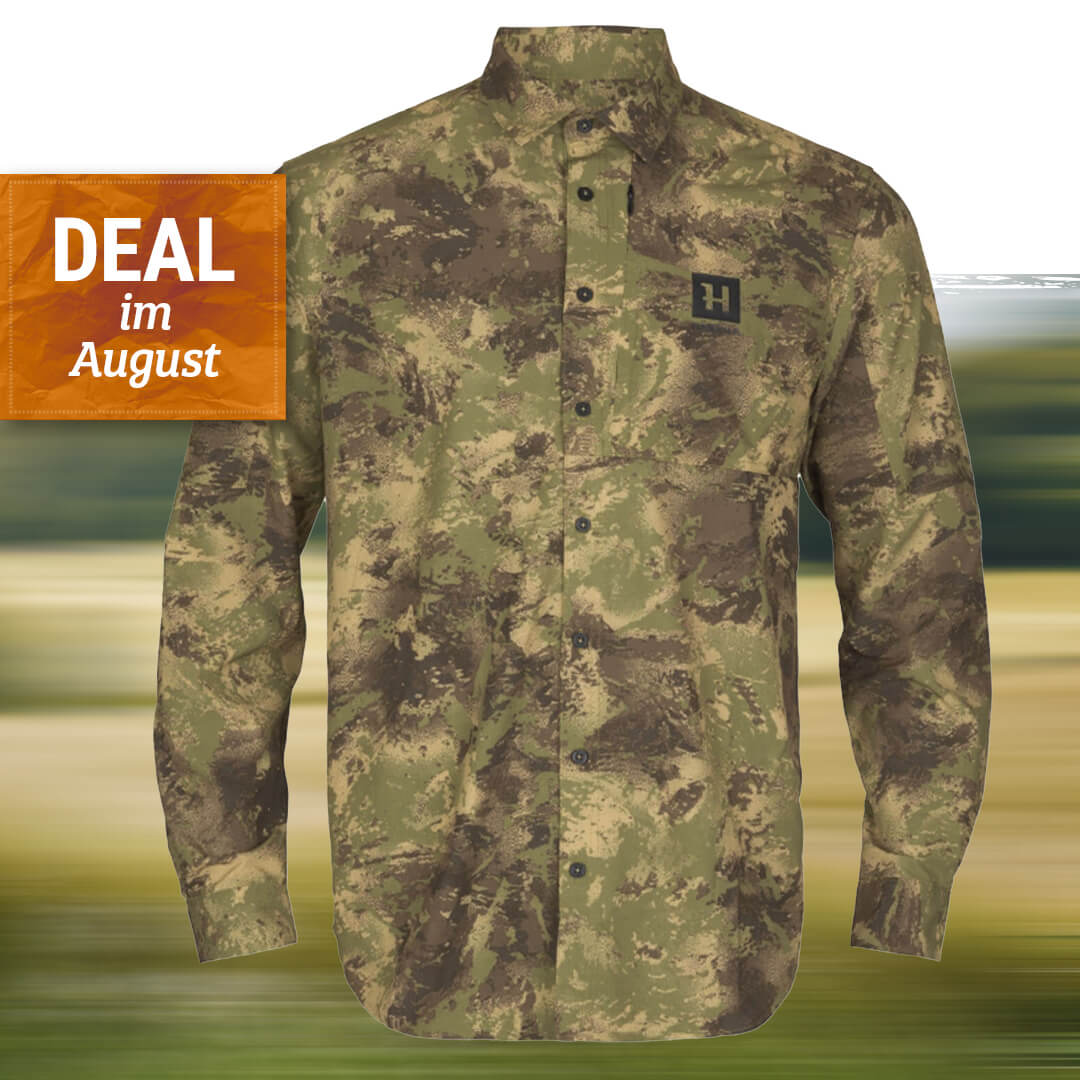 Härkila Shirt Deer Stalker (axis msp forest) - Camouflage Clothing