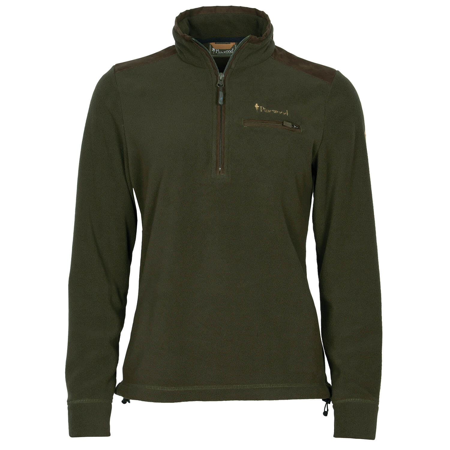Pinewood Fleece Jacket Smaland Hunters Half Zip - Hunting Shirts