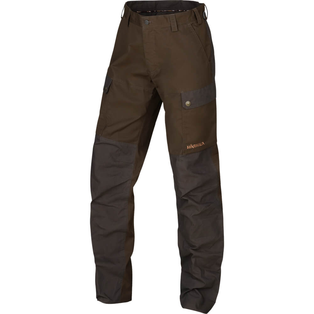 Härkila Asmund Trousers (Willow Green/Shadow Brown) - Hunting Trousers