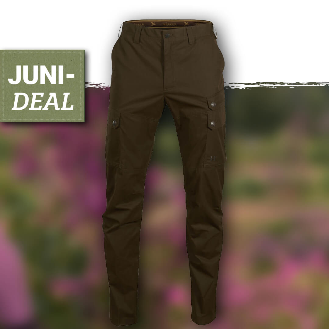 Härkila huntingtrousers retrieve light (dark warm olive) - Hunting Trousers