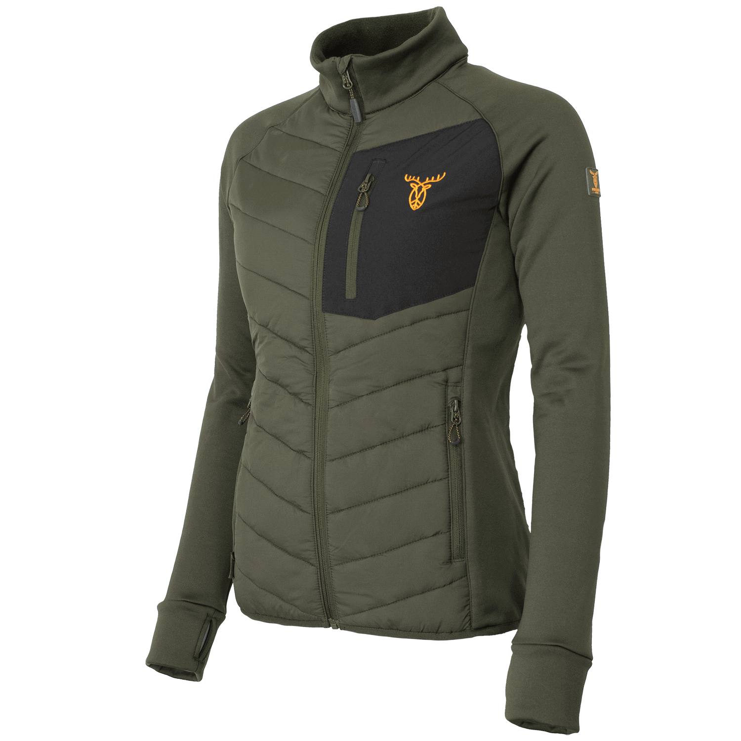 Pirscher Gear Hybrid Fleece Ladies Jacket - Women's Hunting Clothing 