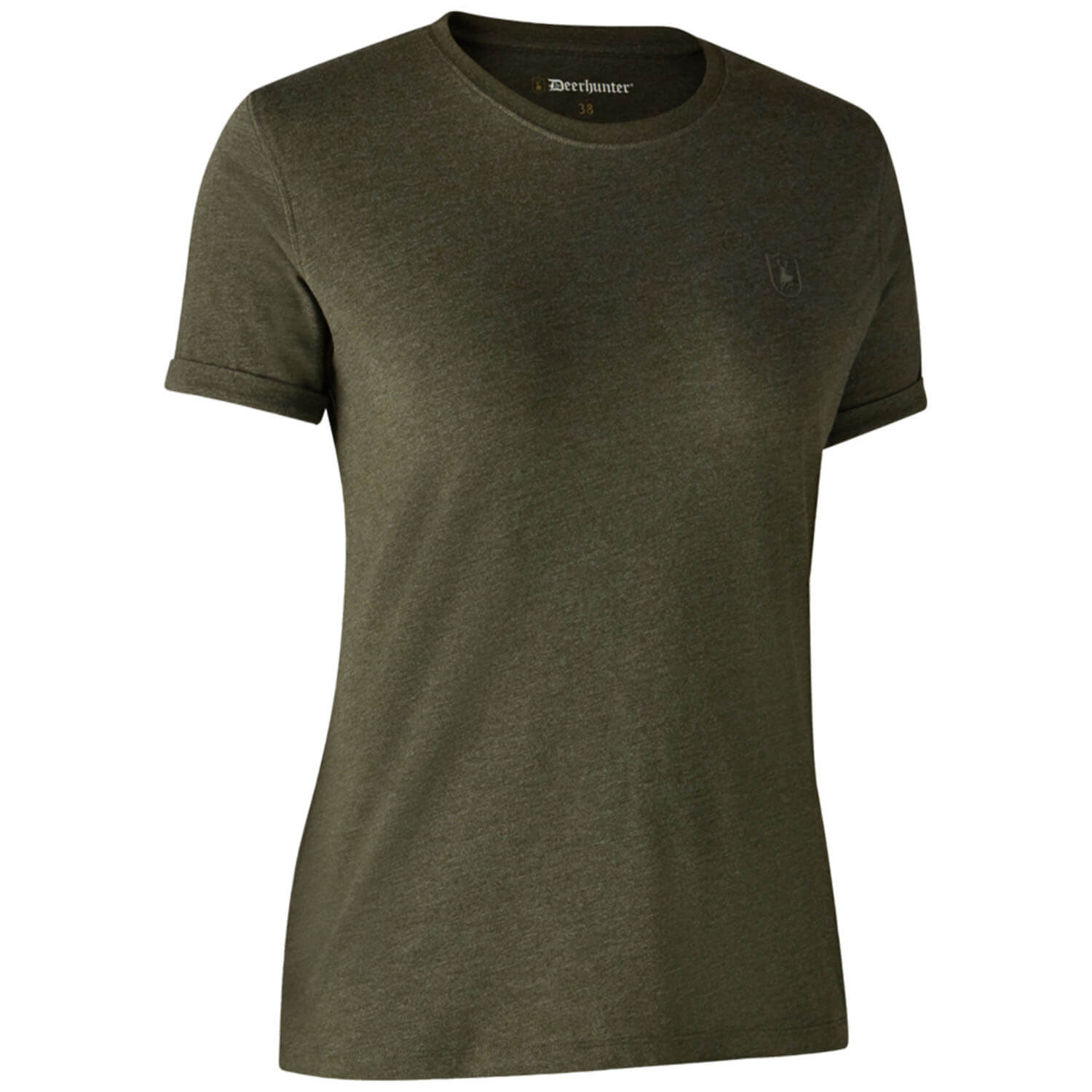 Deerhunter Women T-shirt Basic 2er-pack (Green/Grey)