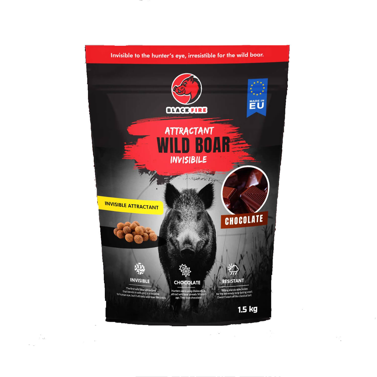 Black Fire Invisible Chocolate - Wild Boar Hunting