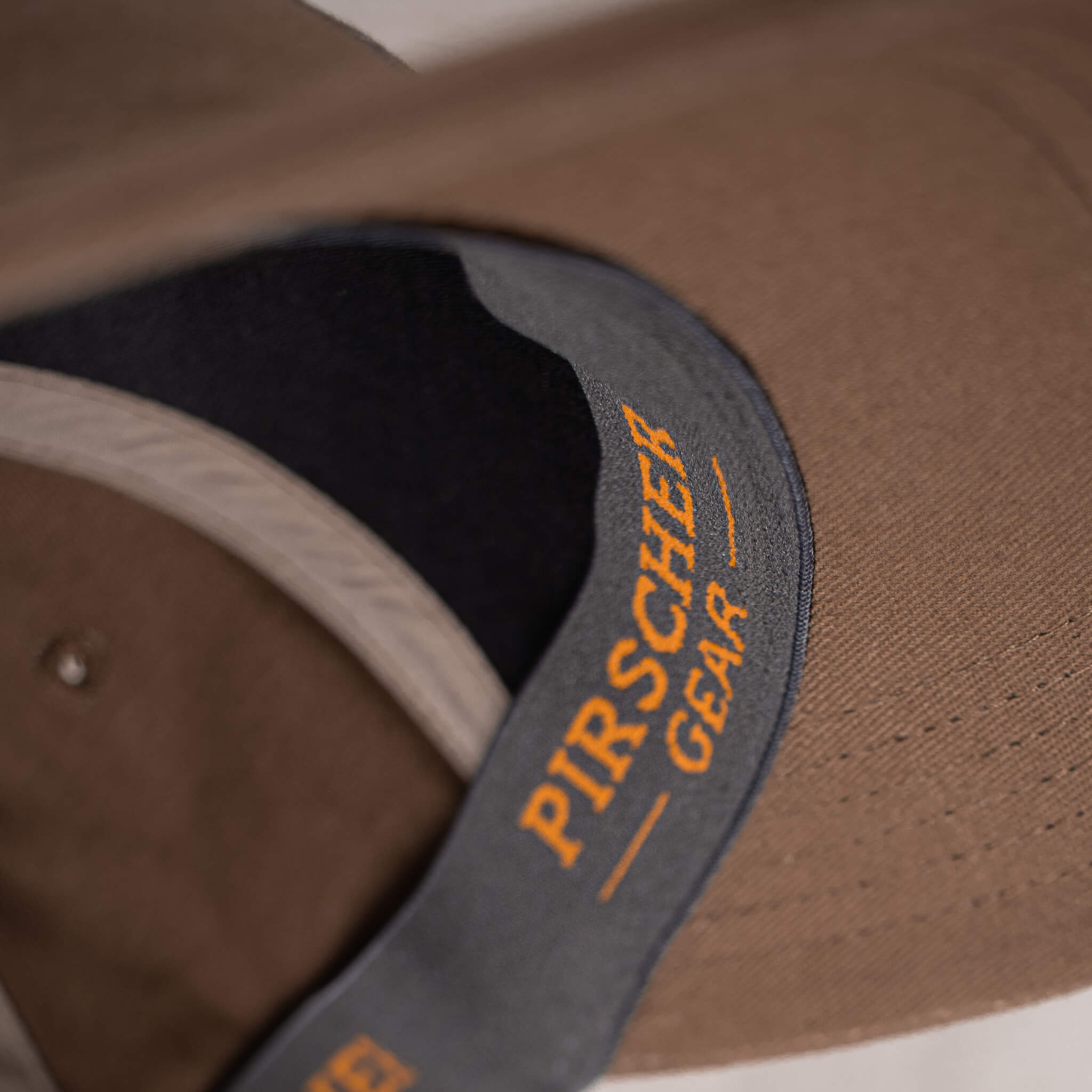 Pirscher Gear cap Logo (braun)