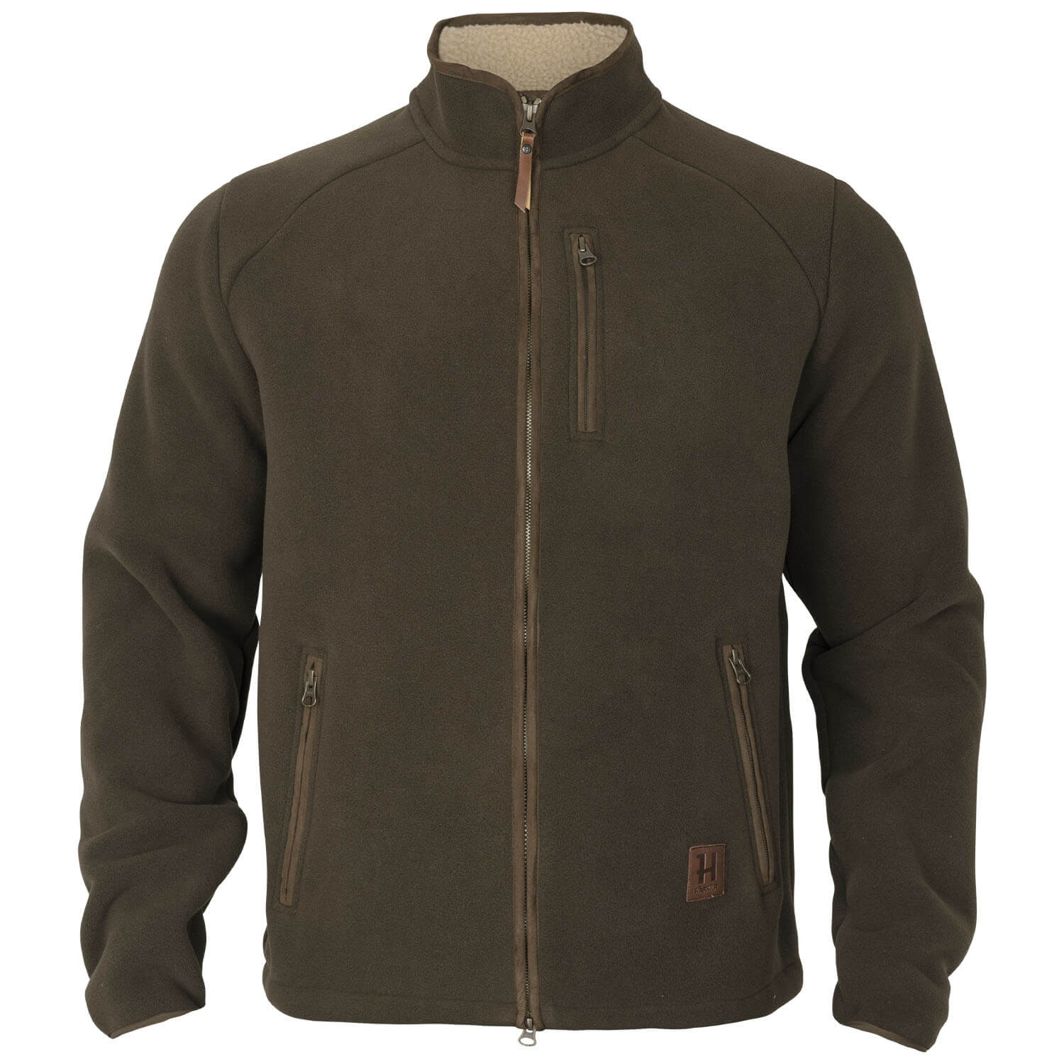  Härkila fleece jacket Sandhem Sherpa (Willow Green)