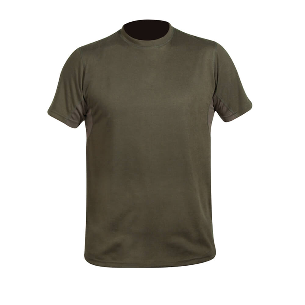 Hart T-shirt Crew-S (dark olive) - T-Shirts