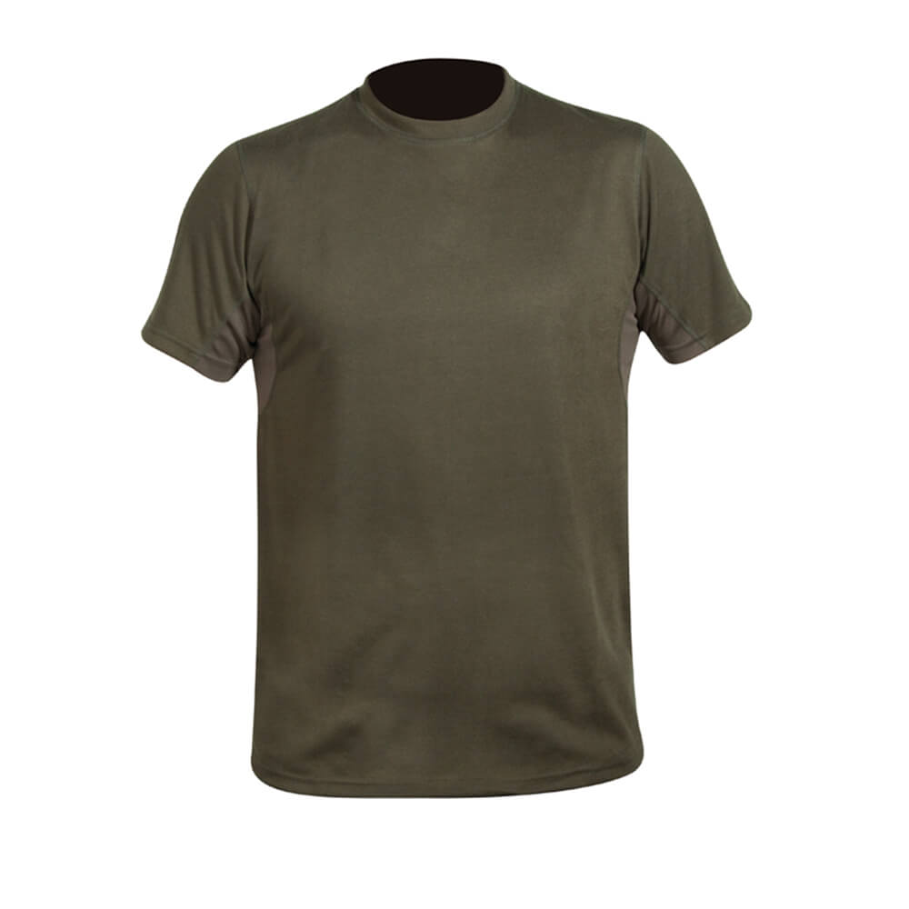 Hart T-shirt Crew-S (dark olive)