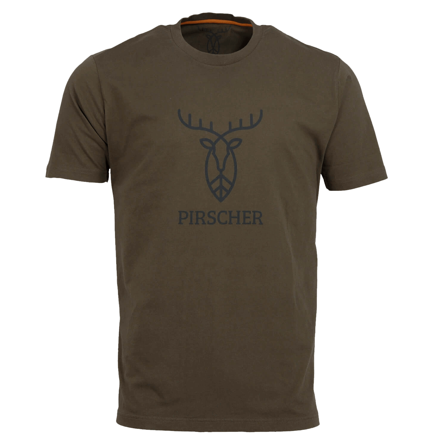 Pirscher Gear T-Shirt Logo (brown) - Summer Hunting Clothing