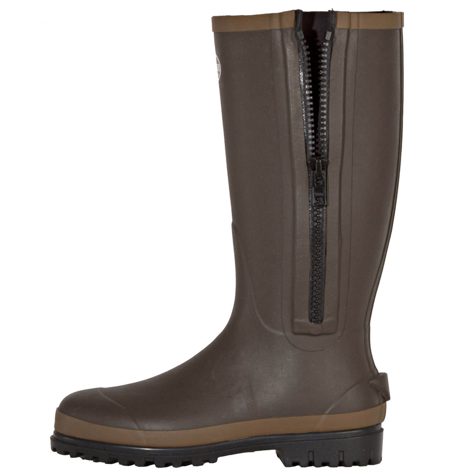 Tracker Rubber Boots Comfort Jersey (brown)