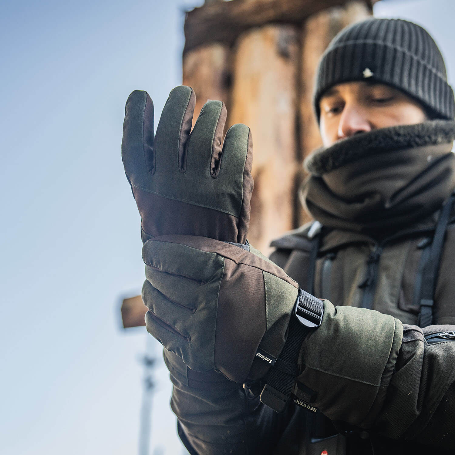  Seeland Celsius Heat heated gloves (Pine Green)