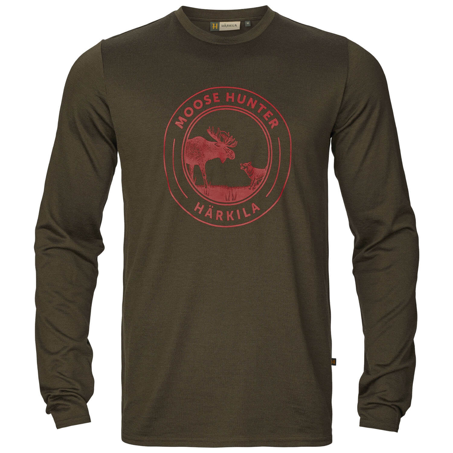  Härkila Game long sleeve shirt (Willow Green Moose)
