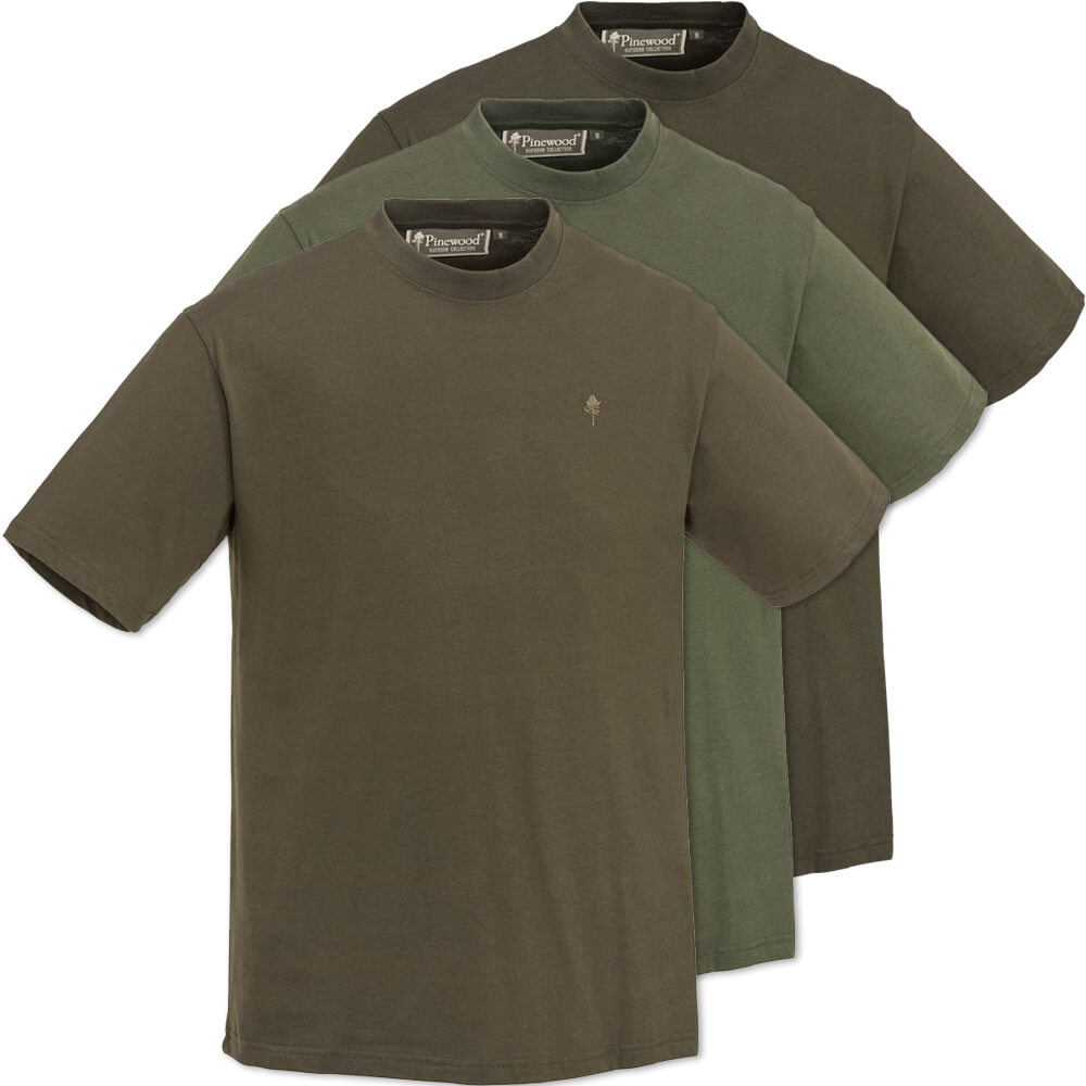 Pinewood 3- Pack T-Shirt - Summer Hunting Clothing