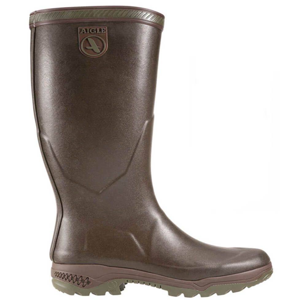 Aigle Parcours® 2 Jersey Rubber Boots (brown) - Rubber Boots
