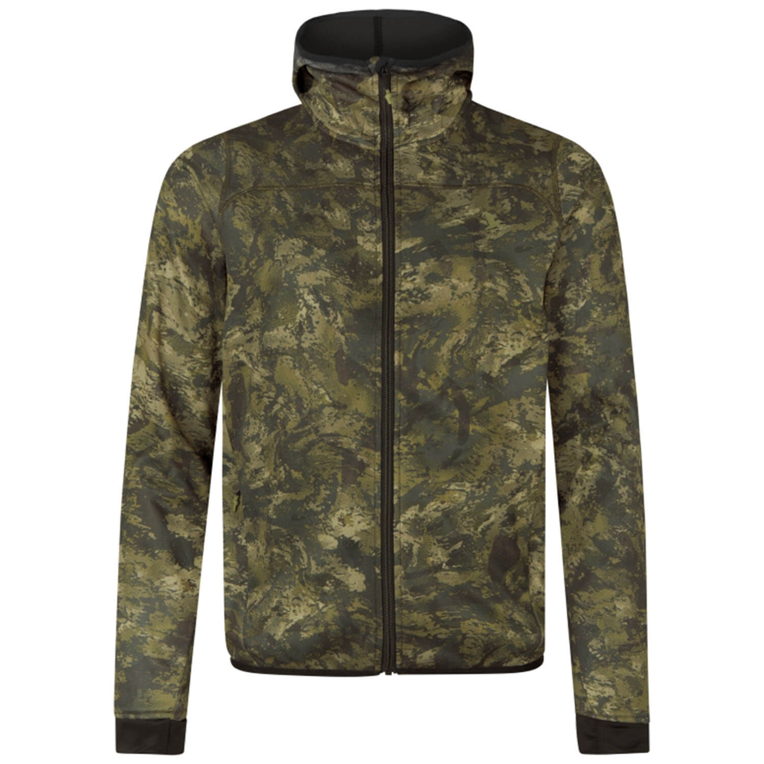 Seeland fleece jacket power camo (InVis green) - Hunting Jackets