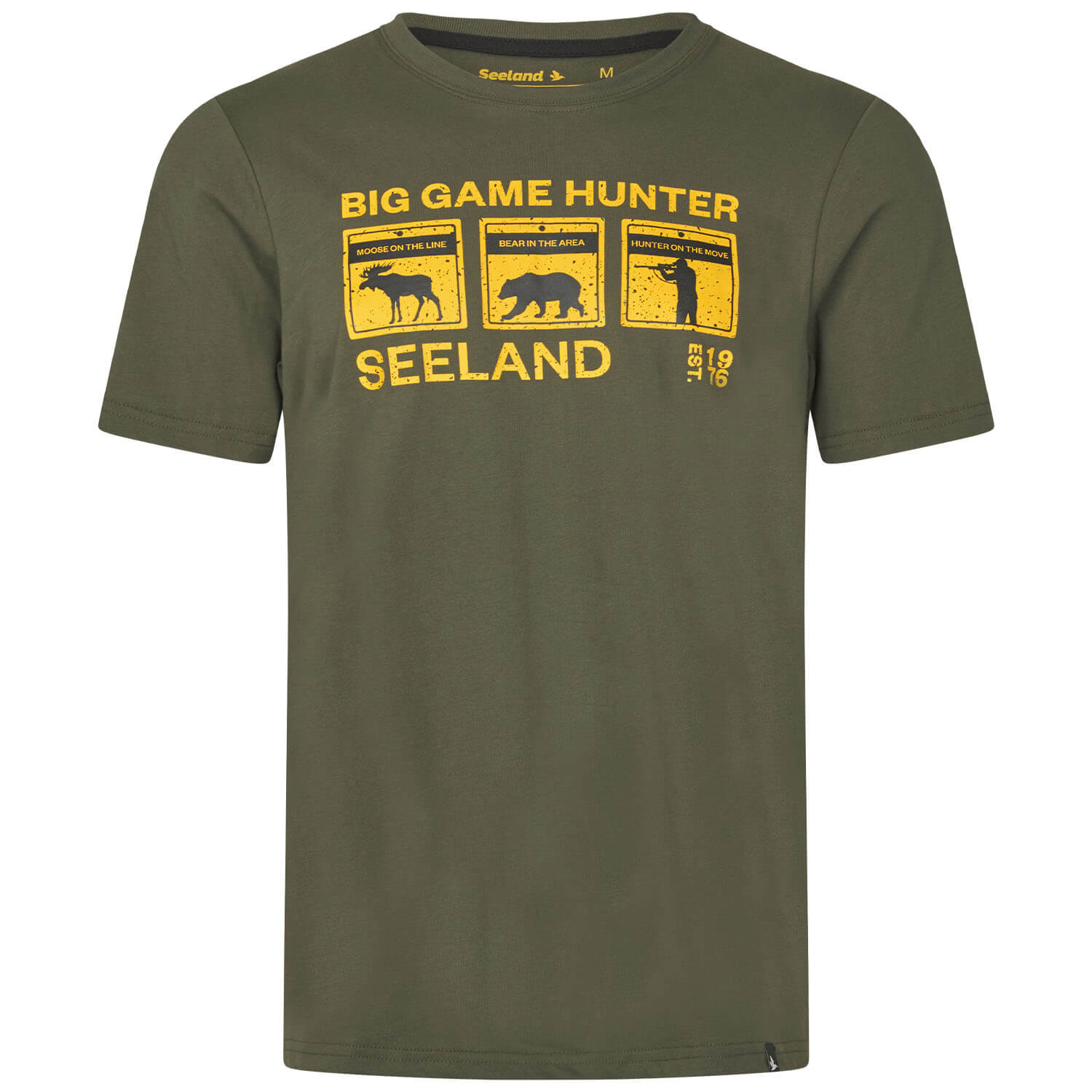  Seeland T-Shirt Caution (Grape Leaf)
