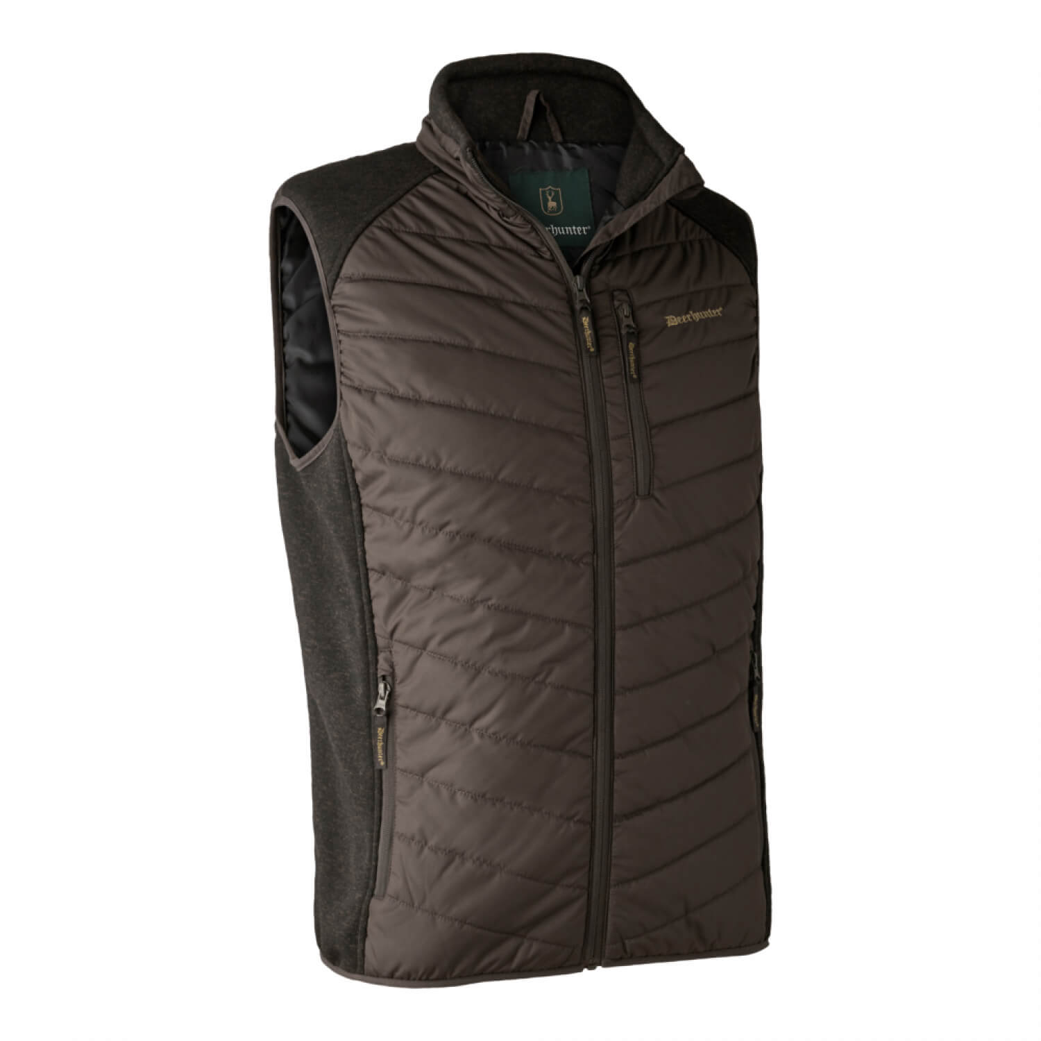 Deerhunter Moor Padded Waistcoat (brown) - Sweaters & Vests