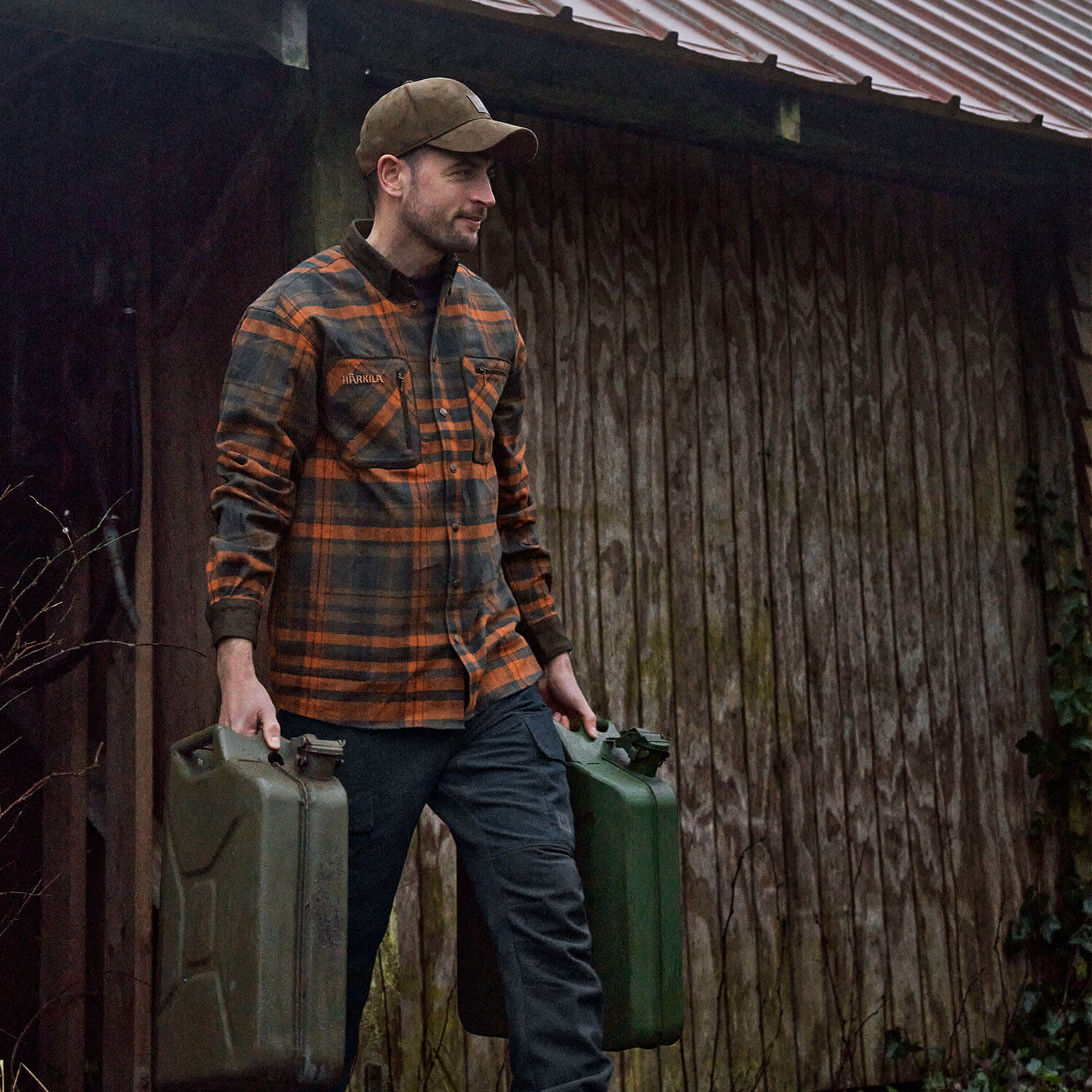  Härkila Hunting shirt Pajala (Bombay Brown)