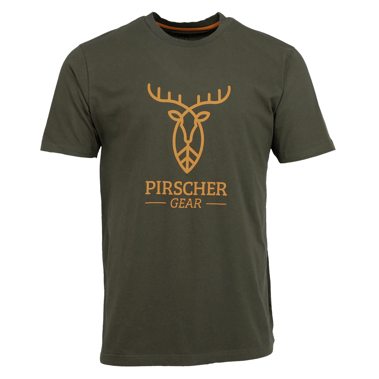 Pirscher Gear T-Shirt Full Logo (green) - Summer Hunting Clothing