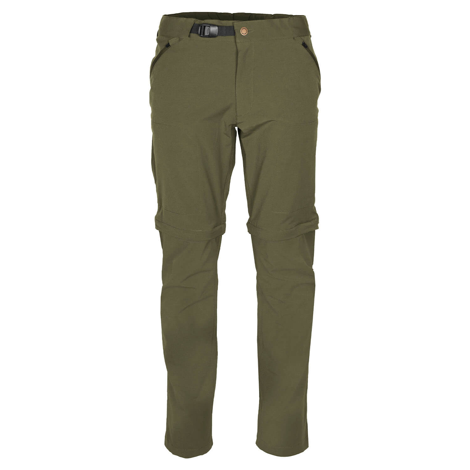 Pinewood trousers Everyday travel zip-off (green) - Hunting Trousers