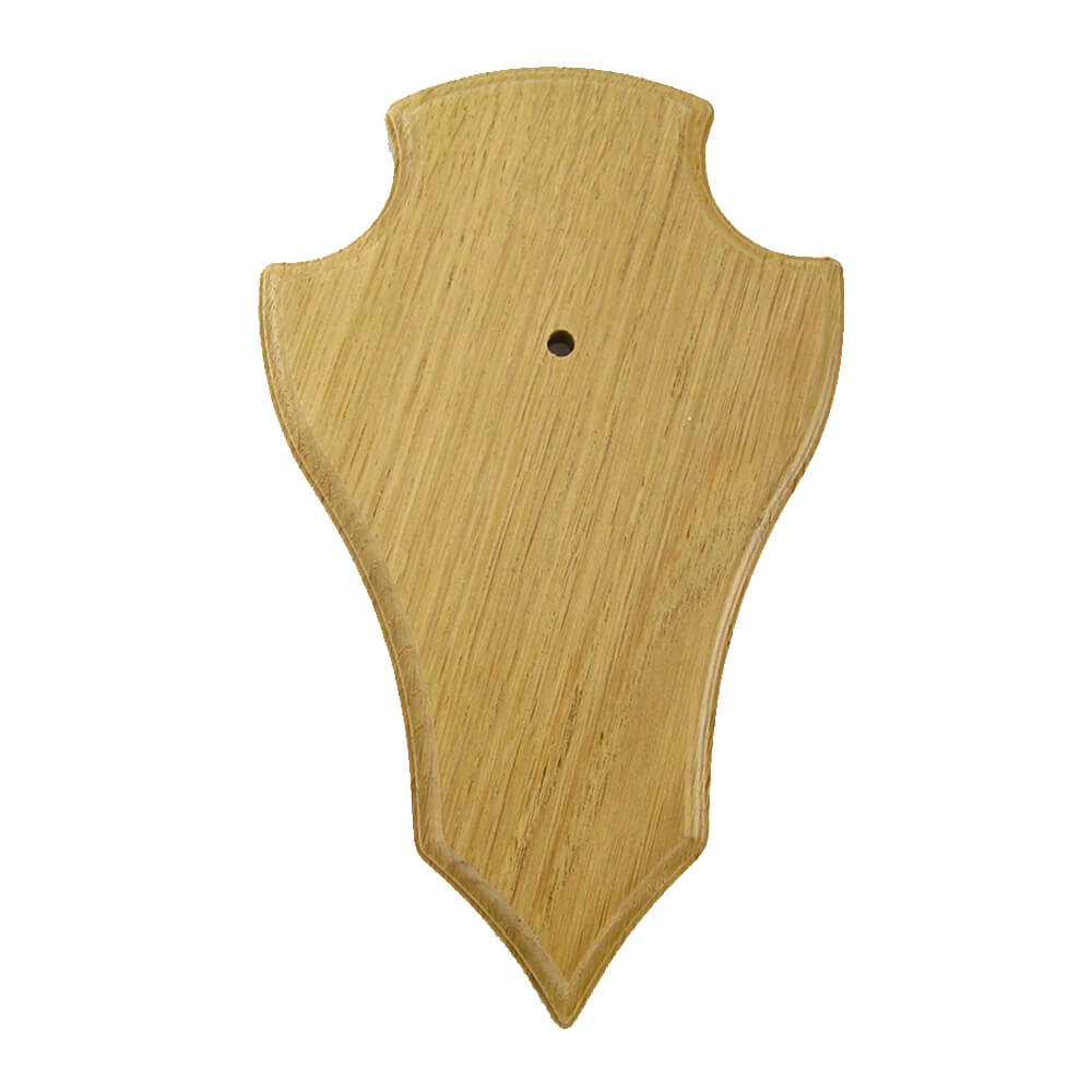 Horn boards for roebucks (bright oak, pointed)