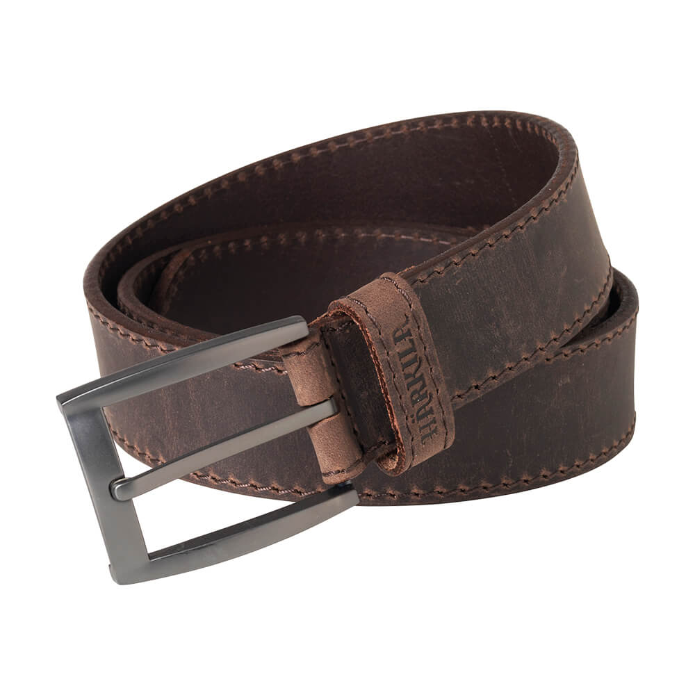 Härkila Arvak Leather Belt (deep brown) - Belts & Suspenders
