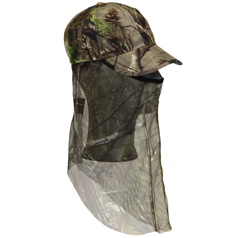 Cap w/ Face Net - Realtree APG - Camouflage Caps